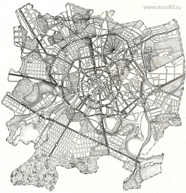 План градостроительства москвы